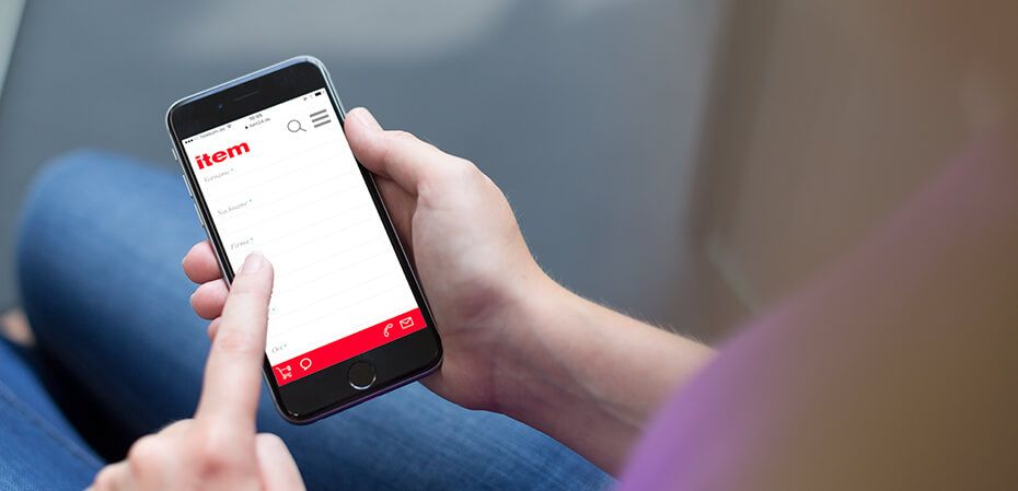 One-off registration, endless benefits<br>Your user account with item