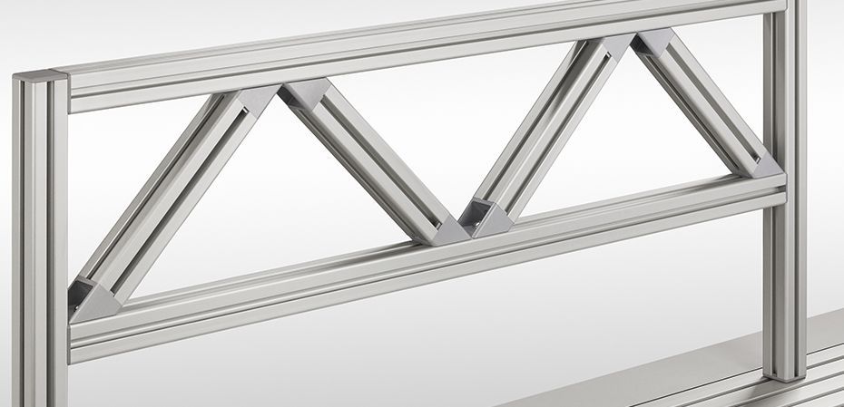 Aluminium construction profiles